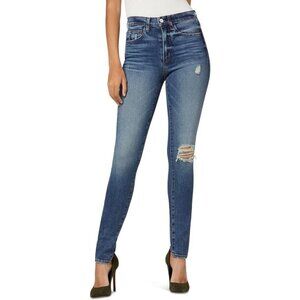 Joe's Jeans The Twiggy Enigma Destruct Denim Blue ( 24 )
